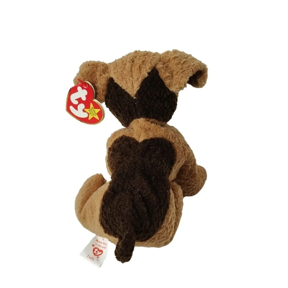 Vintage Ty Beanie Babies Tuffy The Terrier Dog Plush Stuffed Animal 1996 6